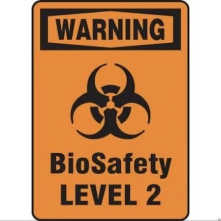 Accuform OSHA WARNING BIOHAZARD SIGN MBHZ322XP MBHZ322XP